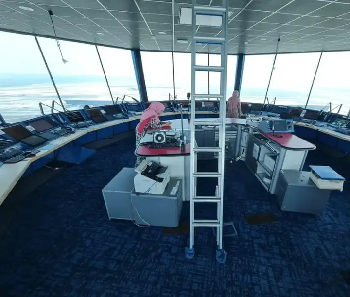 Inside the KLIA Control Tower after refurbishment